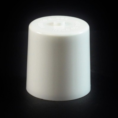 24/410 White Push Pull Flat Dispensing Symmetrical Cap to 2 oz #210