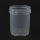 2 oz 48/400 Regular Wall Straight Base Natural PP Jar