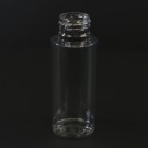 2 oz 20/410 Cylinder Round Clear PET Bottle