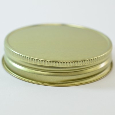 70G-450 Gold Metal Cap with Plastisol Liner