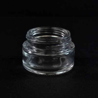 15 ML 40/400 Minerva Clear Glass Jar