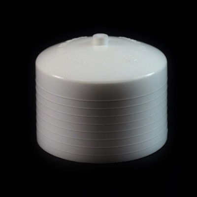 24/410 White Push Pull Convex Dispensing Symmetrical Cap to 8 oz #204