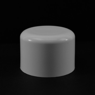 24/410 White Soft Shoulder Symmetrical Cap to 8 oz