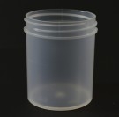 4 oz 58/400 Regular Wall Straight Base Natural PP Jar