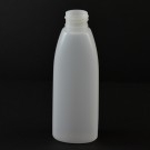 4 oz 24/410 Teardrop Oval Natural HDPE Bottle