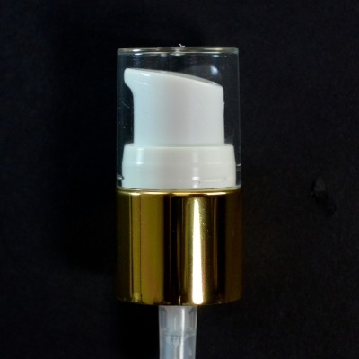 20/415 Treatment Pump Shiny Gold/White/Clear Hood
