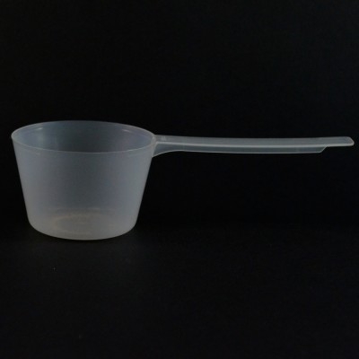 94 cc Plastic Measuring Scoop Natural Long Handle