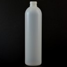 12 oz 24/410 Imperial Round Natural HDPE Bottle