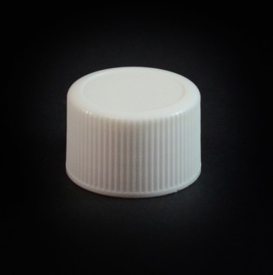 22/415 White Ribbed Straight PP Cap / F217 Liner