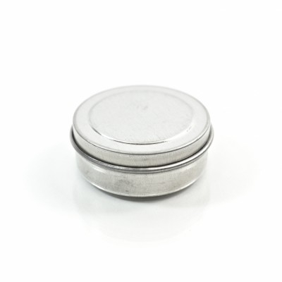 0.25 oz. Seamless Shallow Metal Straight Base Jar