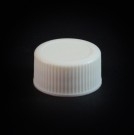 18/400 White Ribbed Straight PP Cap / F217 Liner