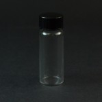 2 DRAM Wide Screw Thread Clear Glass Vial 15/425