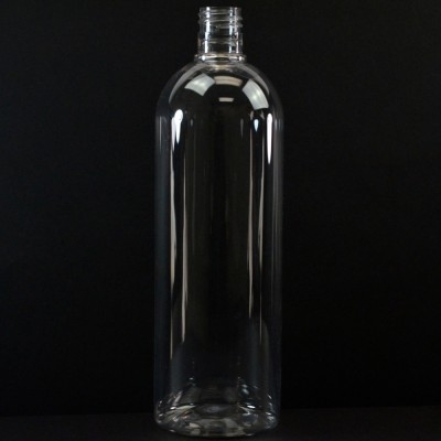 32 oz 28/415 Cosmo Round Clear PET Bottle