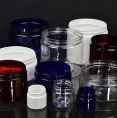 Regular Wall Wide Mouth PET Jars