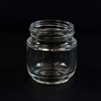 30 ML 40/400 Venus Clear Glass Jar