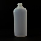 6 oz 24/410 Classic Oval Natural HDPE Bottle