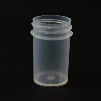 3/4 oz 33/400 Regular Wall Straight Base Natural PP Jar