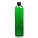 8 oz 24/410 Cosmo Round Emerald PET Bottle