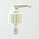 24/410 Lotion Pump Ribbed White DT 6 1/4'