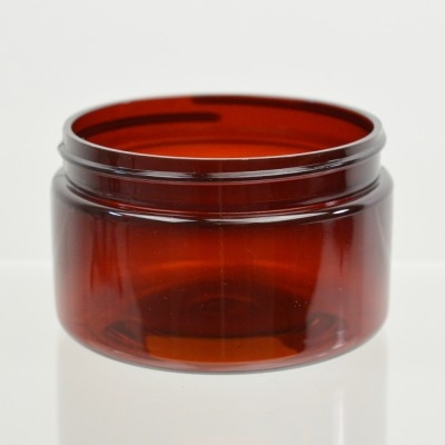 4 oz 70/400 Low Profile Amber PET Jar