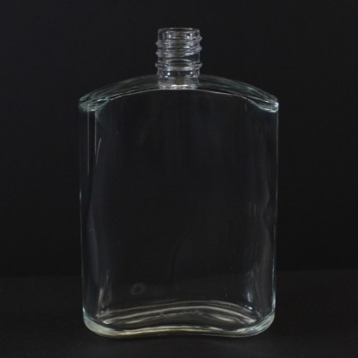 100 ml E5 Bill Oval Clear Glass Bottle