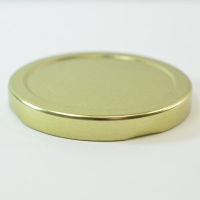 70/2030 Regular Twist Open Gold Metal Cap / Plastisol Liner