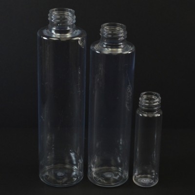Slim Cylinder Plastic Bottles