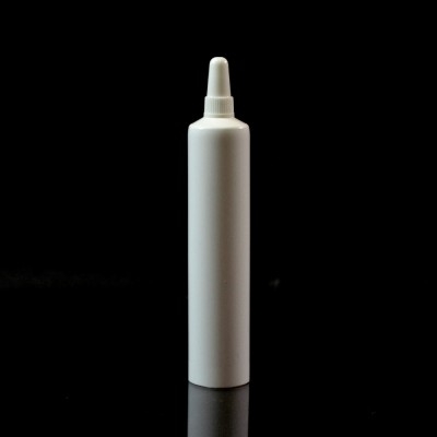 1/2 oz White MDPE Tube 3/4 X 3 1/8 with White Bullet - 4160/case