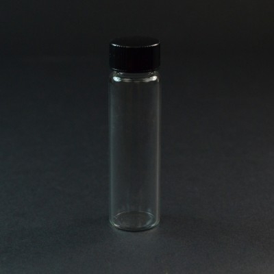 3 DRAM Screw Thread Clear Glass Vial 15/425