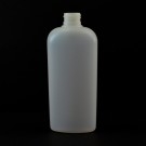 8 oz 24/410 Classic Oval Natural HDPE Bottle