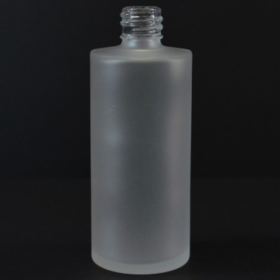 2 oz 18/415 Cylinder Frosted Glass Bottle