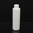 3 oz 24/410 Cylinder Round Whtie HDPE Bottle