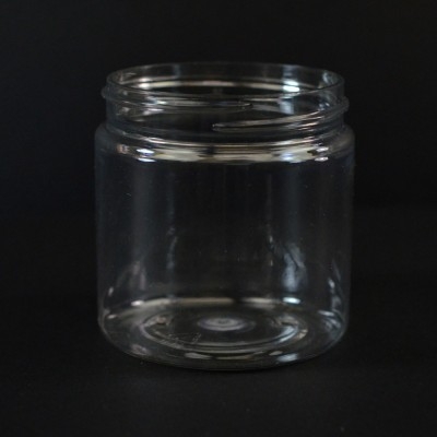 4 oz 58/400 Wide Mouth Clear PET Jar