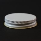 45/400 CT White Gold Metal Continuous Thread Caps