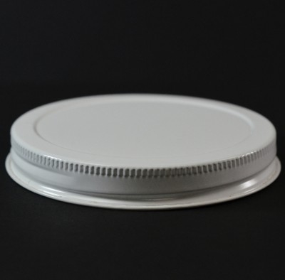 89/400 White-White Metal Cap