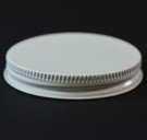 63/400 White-White Metal Cap