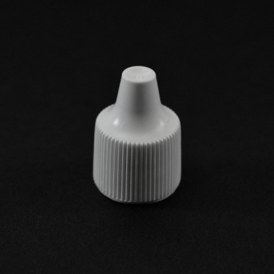 15mm White Dropper Tip Cap