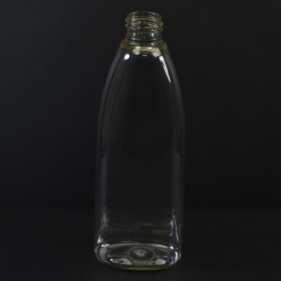 6 oz 24/410 Tear Oval Clear PETG Bottle