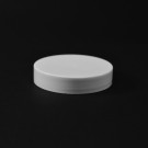 53/400 White Smooth Straight PP Cap / Unlined - 1300/Case