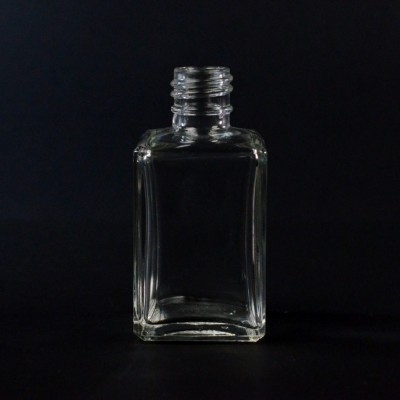 50 ml 20/415 Rectangular Clear Glass Bottle
