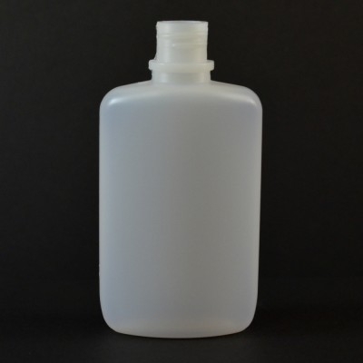 2 oz 18/410 W/R Drug Oval Natural HDPE Bottle