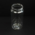 16 oz 63 mm Clear PET Food Jar