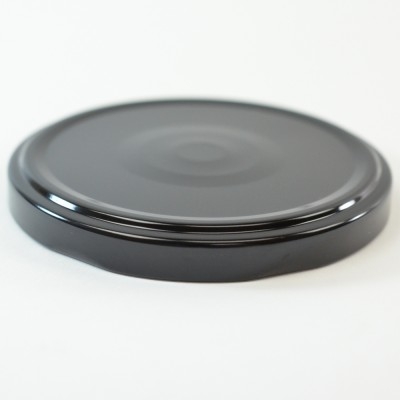 82/2040 Regular Twist Open / Step and Button Black Metal Cap / Plastisol Liner