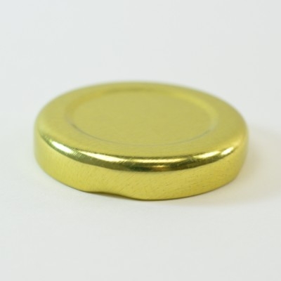 43/2010 Regular Twist Open Gold Metal Cap / Plastisol Liner