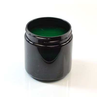 4 oz 58/400 Wide Mouth Emerald PET Jar