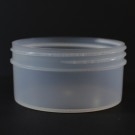 4 oz 89/400 Regular Wall Straight Base Natural PP Jar