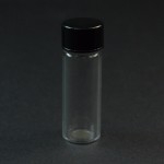 1 DRAM Screw Thread Clear Glass Vial 13/425