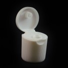 24/415 Ribbed White Snaptop Dispensing PP Cap