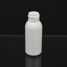 1 oz 20/410 Imperial Round White HDPE Bottle