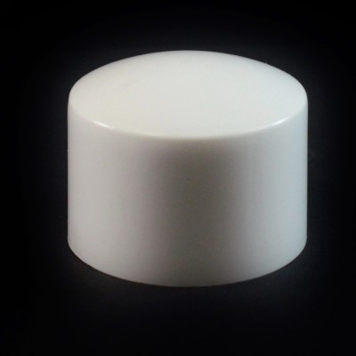 24/410 White Convex Symmetrical Cap to 8 oz #200